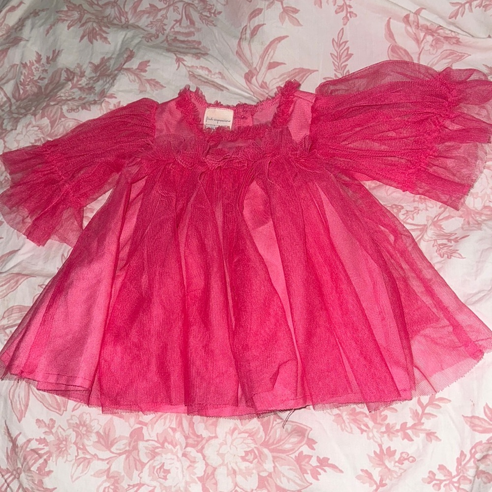 Infant pink dress